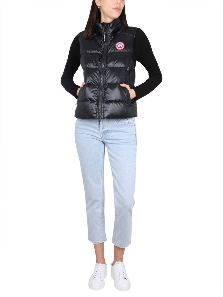 CANADA GOOSE GIUBBINO SENZA MANICHE CYPRESS ARCTIC A FIORI Pezzi Unici