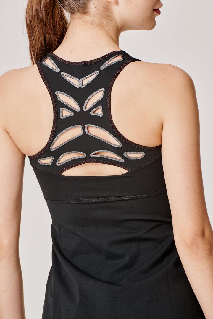 Sàpopa Pesca Black Tank Top Italy