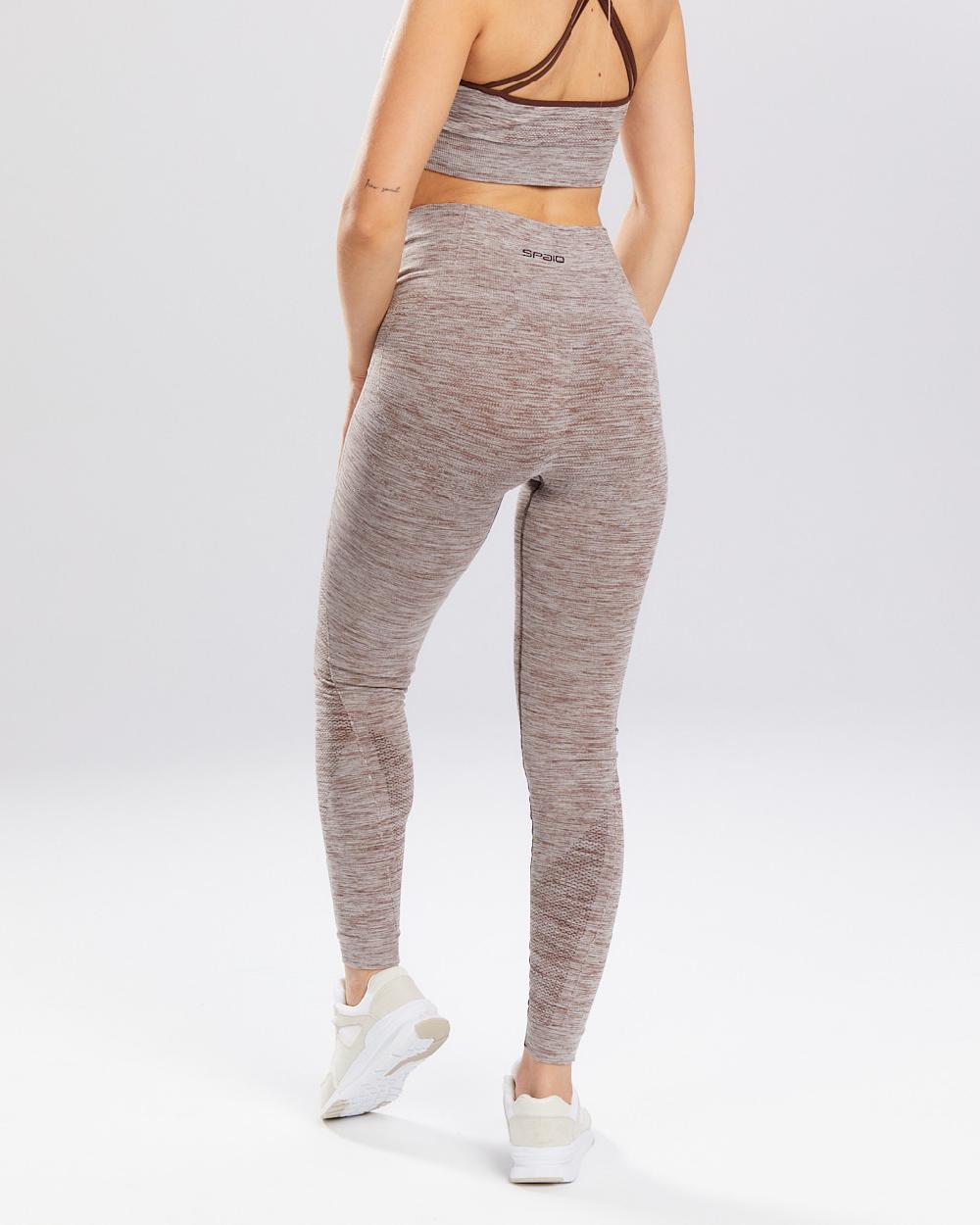 Spaio SPAIO LEGGINSY MELANGE COFFEE Nuovo