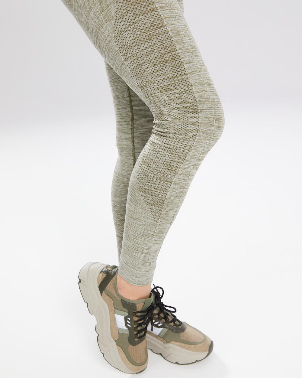 Spaio SPAIO LEGGINSY MELANGE KHAKI Vendita