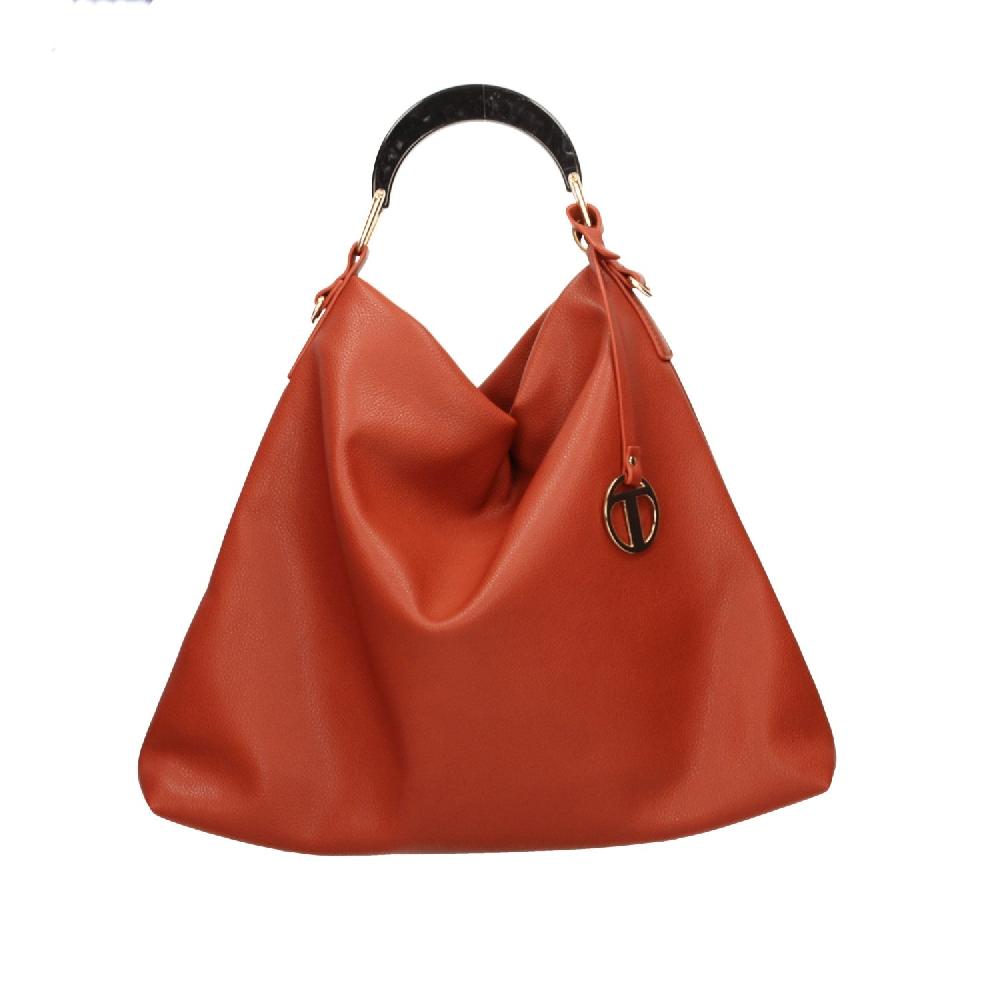 Tata Italia Borsa Hobo con manico verde trasparente Negozi Online