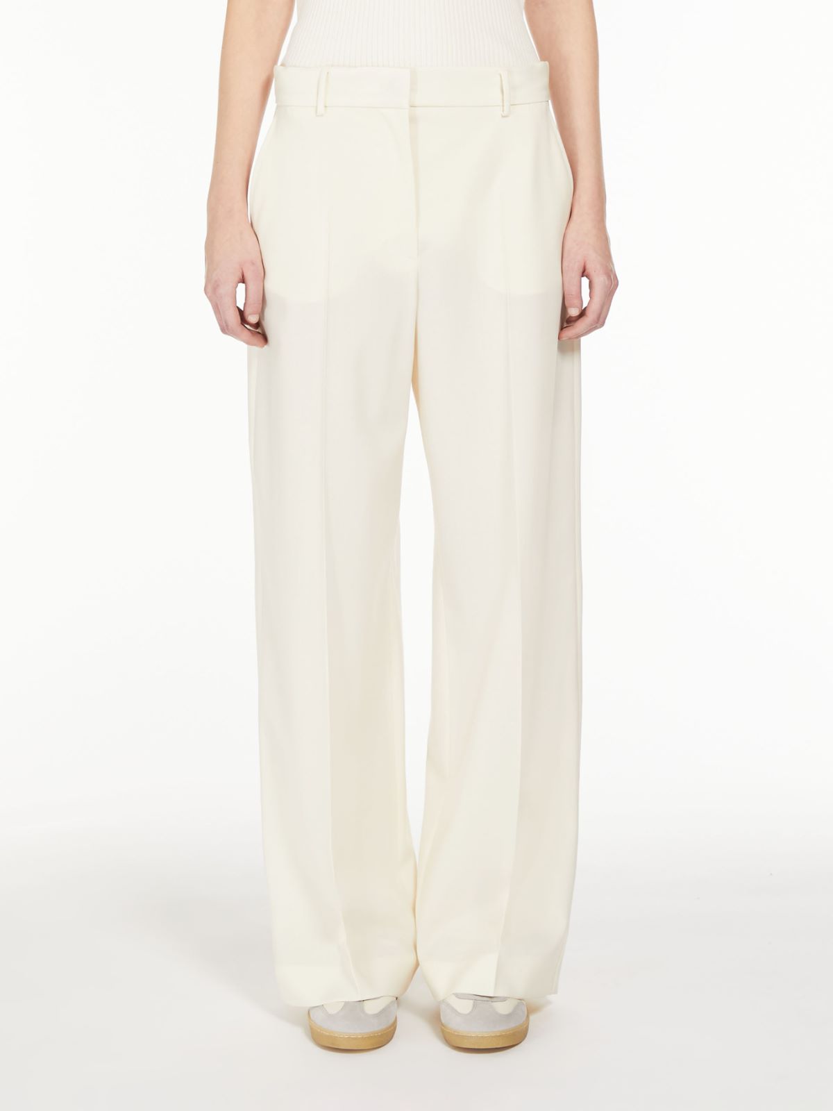 Weekend Pantalone lungo in lana Nuovo